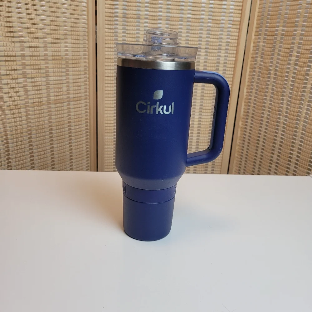 Cirkul Blue Insulated Mug